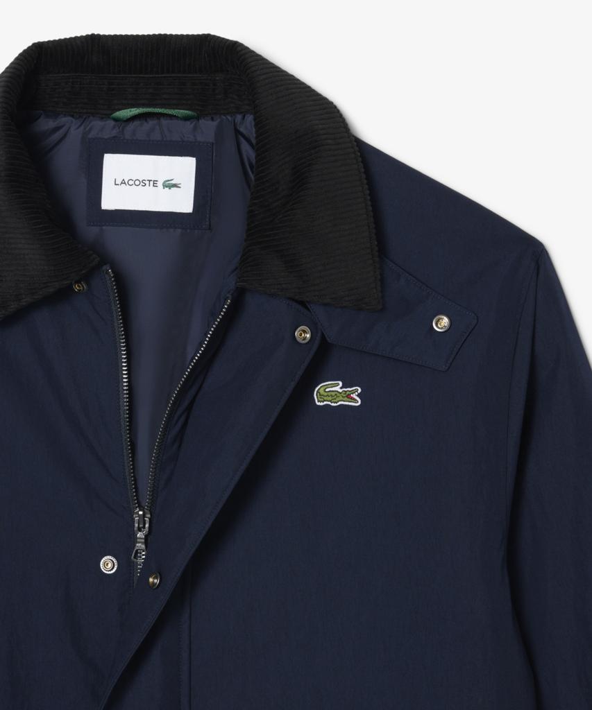 LACOSTE Men'S Corduroy Collar Jacket Bh3585-56N Mxq