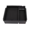 Center Console Organizer Tray Black Central Armrest Storage Box Replacement for Ford Bronco 2021 2022