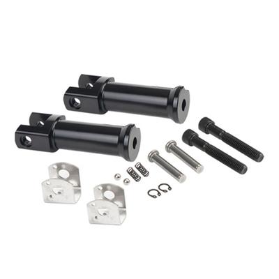 Foot Rest Brackets Metal Footpeg Support Motorcycle Passenger Footpeg Supports Left Right Foot Pegs for 2018-2024