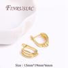Multi Styles 18K Gold Plated Earwires,Fasteners For Earrings,Hooks For Earring DIY Jewelry Making Supplies,Earring Hook Clasp