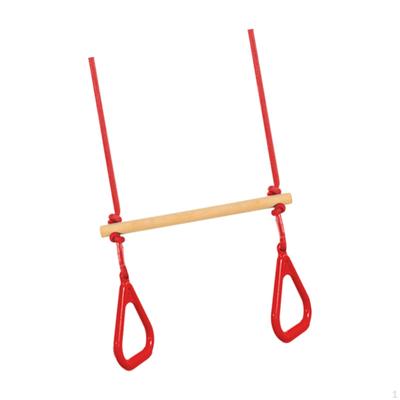 Swing Bar with Gymnastic Rings Playground Accessories for Park Get Togethers