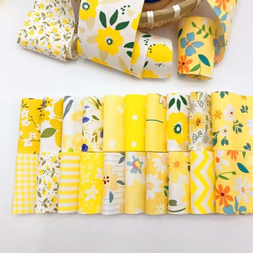 Vintage Floral Fashionable Roll Cloth Colorful Patchwork Fabrics  Home Decor