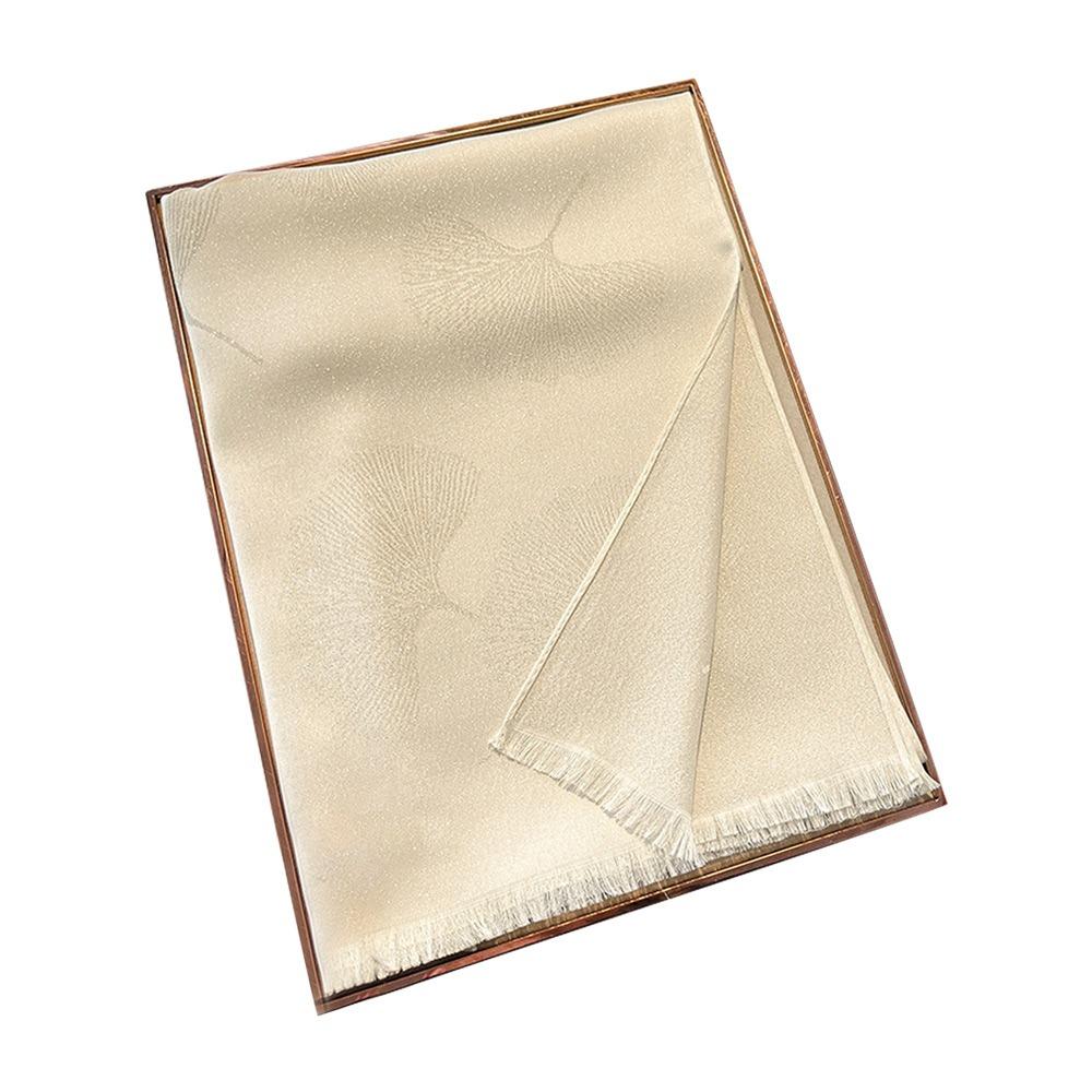 

М який вуалевий хустка з принтом Елегантний хустка з вуалі преміумкласу Модний головний убір для жінок абрикосовий