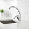Best Selling Hot and Cold Zinc Alloy Kitchen Basin Faucet Big Bend Mixed Water Wash Faucet