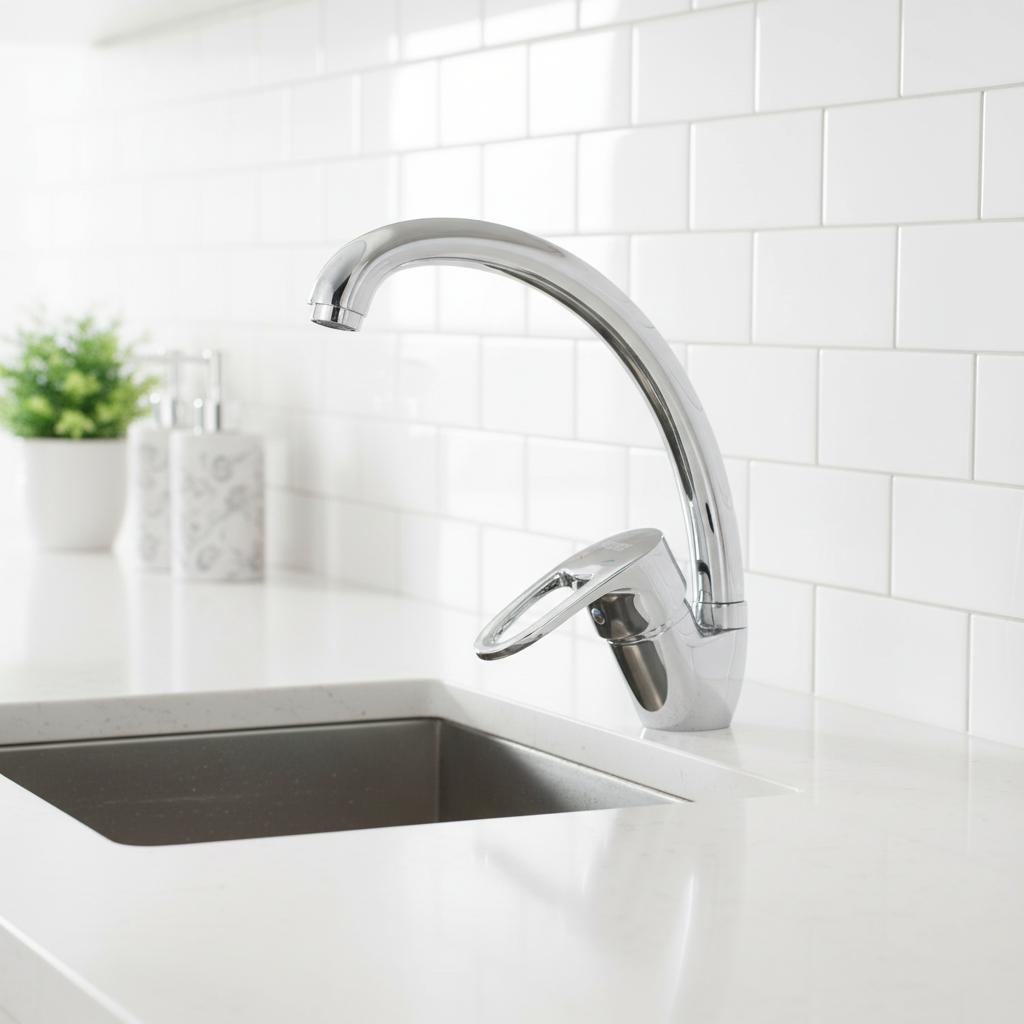 Best Selling Hot and Cold Zinc Alloy Kitchen Basin Faucet Big Bend Mixed Water Wash Faucet