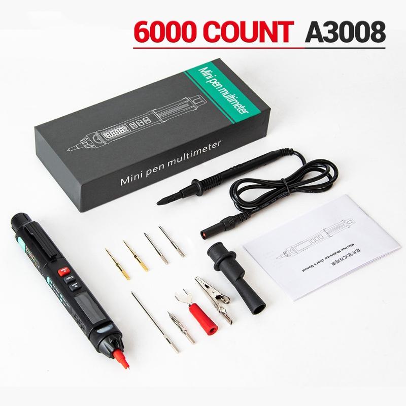 Aneng A3008 Digitales Professionelles Multimeter 6000 Zählungen Kondensatortester Min. Elektrische Instrumente AC / für DC-Spannung