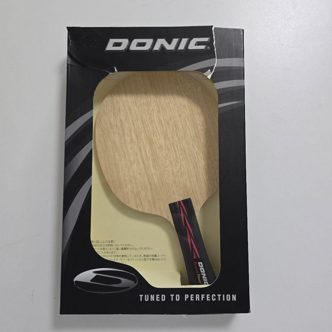 Used DONIC Table Tennis Racket Person Power All Round Kids