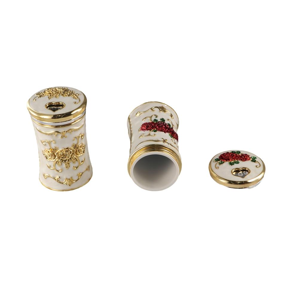 Thickened Small Waist Toothpick Box Rotating Design Desk Toothpick Holder  Living Room