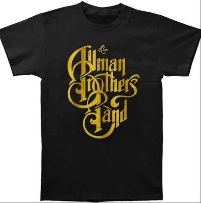 The Allman Brothers Band Vintage Logo T-Shirt Tops Tees Men's Women's - Rock Music Shirt