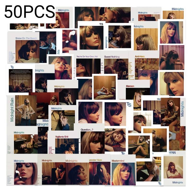 Taylor Swift Music Album Stickers Waterproof Diy For Luggage Guitar Skateboard Phone Case Water Bottle