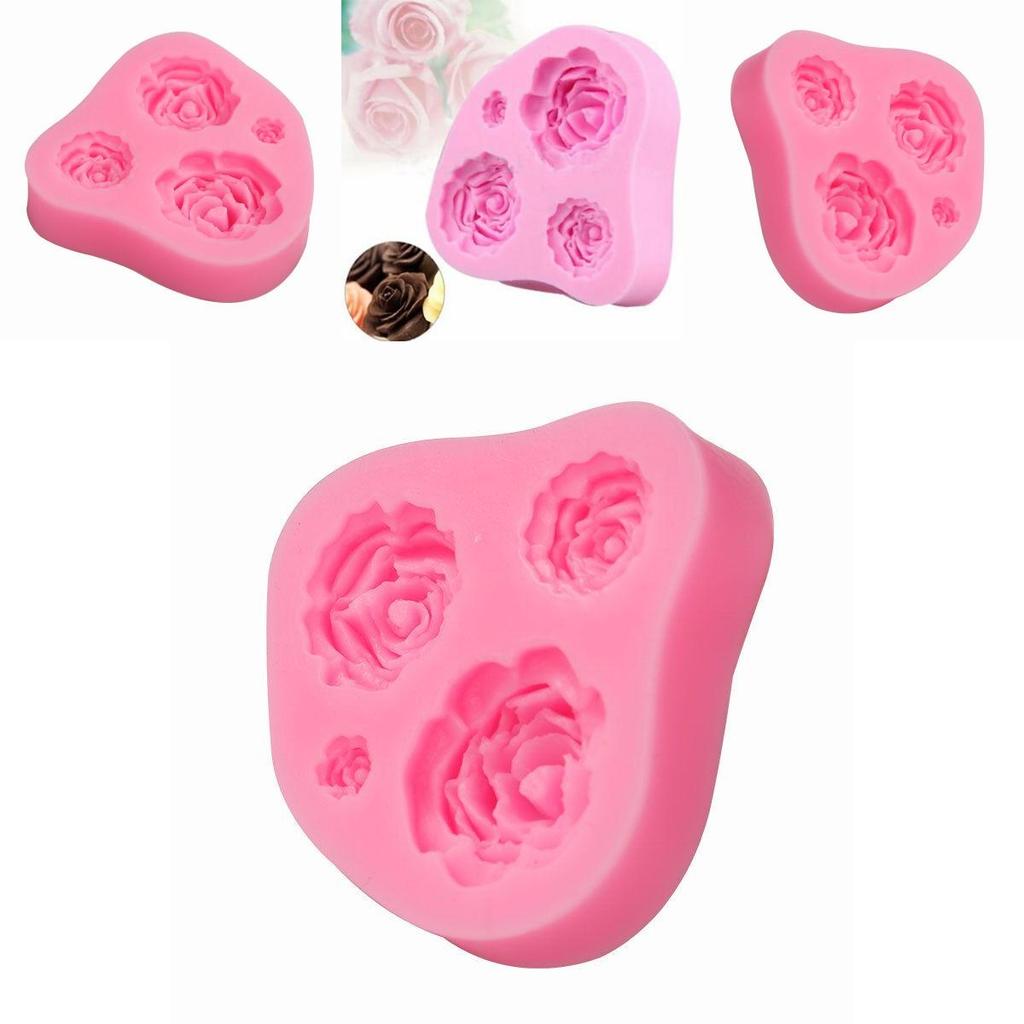 Flexible And Reusable Silicone Sugarcraft Mold For Diy Cake Decorating And Chocolate Baking