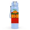 1PC Pumpkin Red Truck Fall Autumn Theme 750ml Color Plastic Sports Water Bottle Leakproof Flip Straw Lid Suitable for Sports Office Home Use