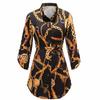 1111 new European and American popular women's shirt and flower skirt