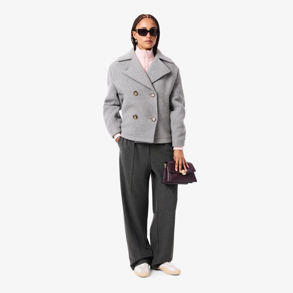[lacoste] Women's Flannel Wide Pants HF8424-55N050