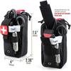 Molle First Aid Edc Bag Emt Emergency Bandage Tourniquet Scissors Emergency Kit Life Saving Bag