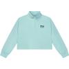 Fila X Magic Stick Knitted Pullover Loose Cotton Sweatshirt Men Sweatshirt F11W339204F-TQ