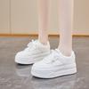 Fashion Sneakers White Skateboard Shoes Female Students Platform Heightening Sports Board Shoes Casual Flat Shoe Outdoor Travel Shoes