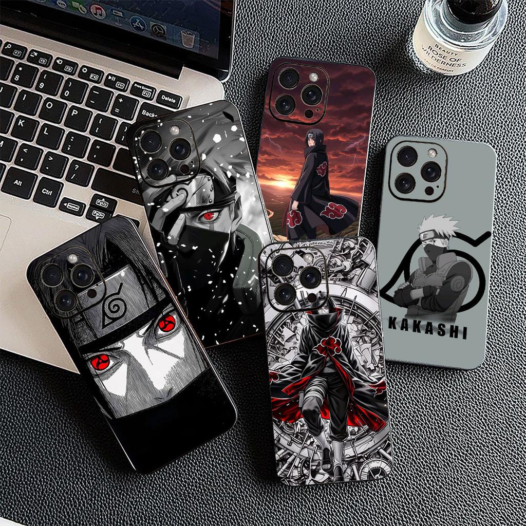 Soft Cover for Apple iPhone 17 Pro XS Max Air 6 7 8 Plus 5 + SE 2022 SE2 16E Casing Phone Case Kakashi Uchiha Itachi Narutos
