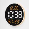 10Inch Digital Wall Clock Remote Controlled 2 Alarms Large LED Display 10 Brightness For Home Office Bedroom Decoration