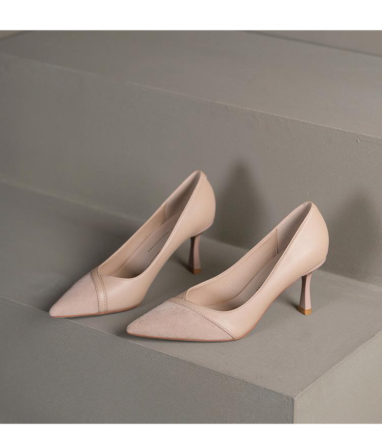 3cm/5cm/7cm Women's Luxury Pumps Heels Party Wedding Stiletto Office Women's Pointed Toe Fashion High Heels Women