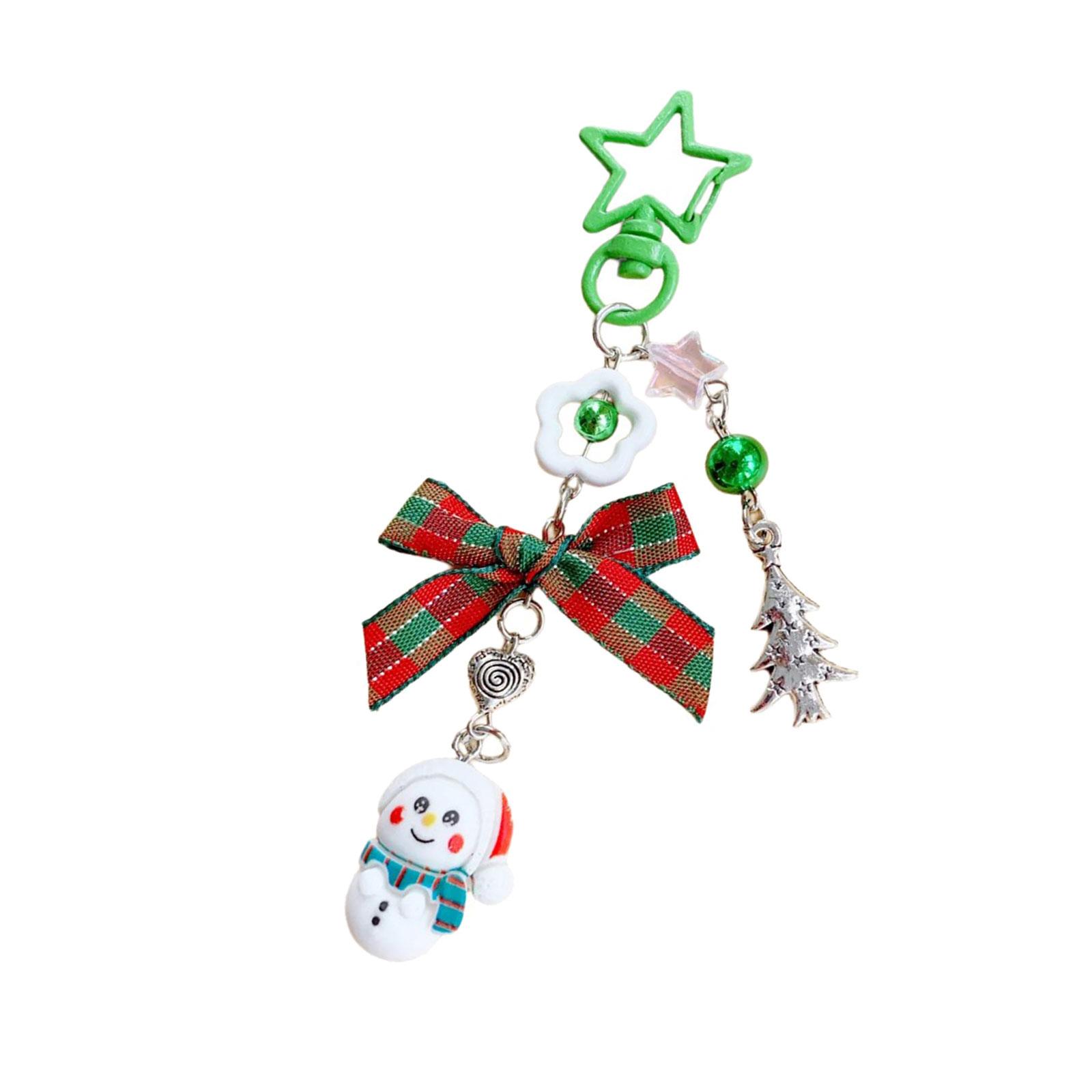 

Рождественские тематические акриловые телефонные подвески универсальные рождественские подвески для телефона-брелка для камеры подвесное украшение