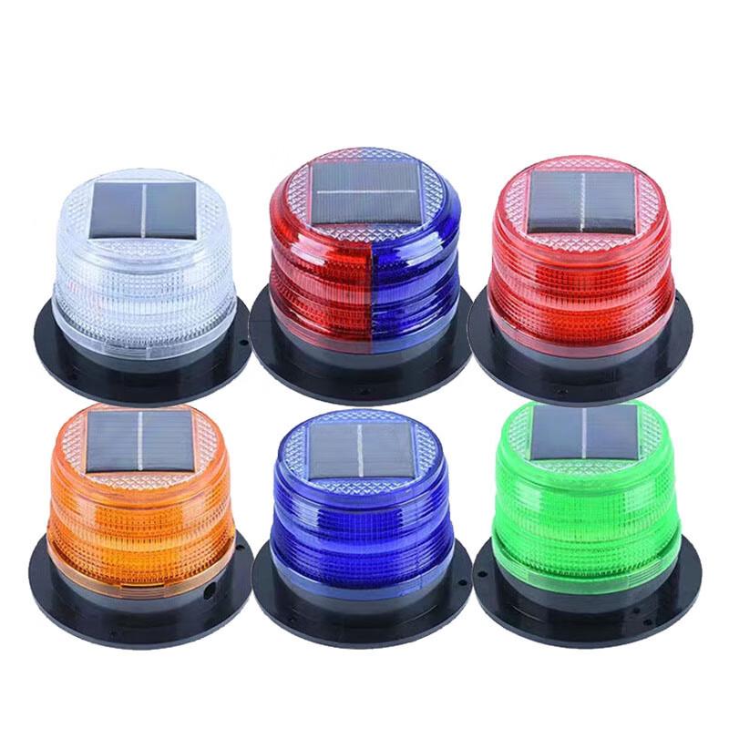 Anluoda Portable Solar LED Magnetic Warning Strobe Light