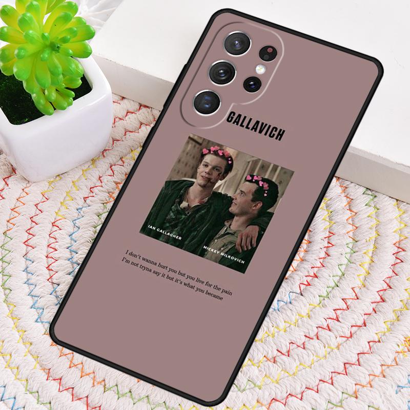 Gallavich Pride Love Ian Shameless Silicone Phone Case For Samsung Galaxy Note 10 Pro S26 S24 S23 S22 S21 Plus S25Ultra Cover