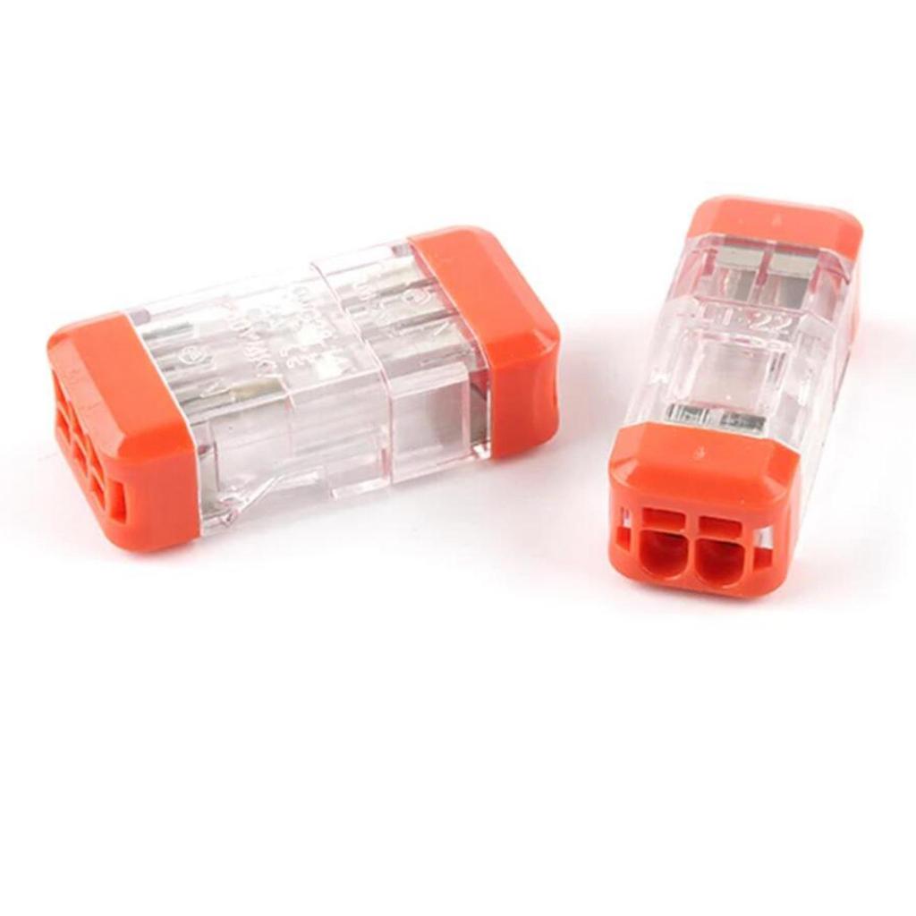 Compact Splicing Wire Connector Assortment 5x Lever Wiring Cable Connectors Terminal Loudspeakers