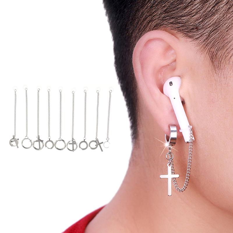 

1 шт. новейшие аксессуары Earrin универсальные анти-потерянные цепочки-клипсы для ушей Bluetooth держатели для наушников