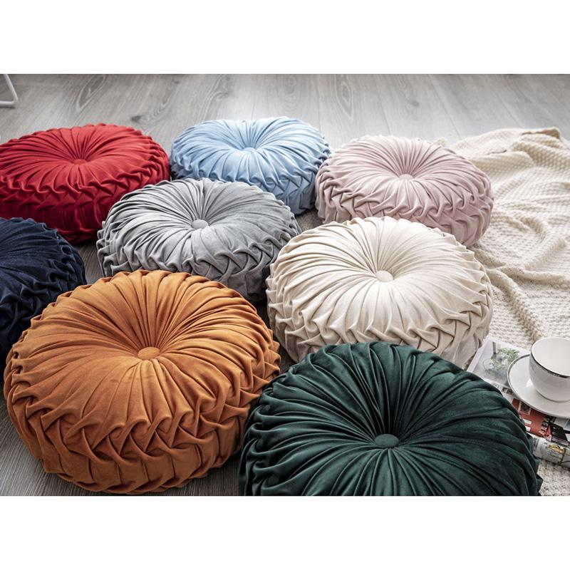 round lumbar pillow