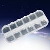 1200Pcs Self Tapping Screw Round Head   Silver Black Carbon Steel Fittings M1 M1.2 M1.4 M1.7(1200Pcs Silver Screw Set Box A Type )