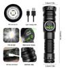 Black Scorpion Rechargeable Zoom Flashlight