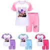 Kpop Demon Hunters Children Summer Athletic Set With Cotton Fabric For Active Kids