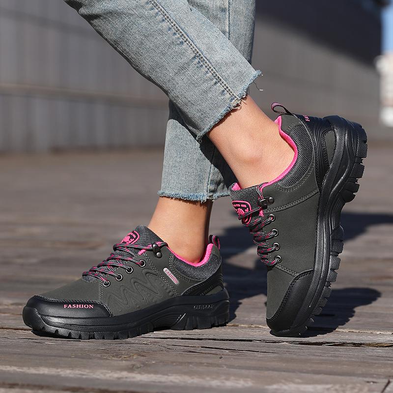 Women Hiking Shoes Outdoor Waterproof Sneakers Non Slip Walking Shoe Luxury Brand Comfortable Footwear New Women Climbing Boots
