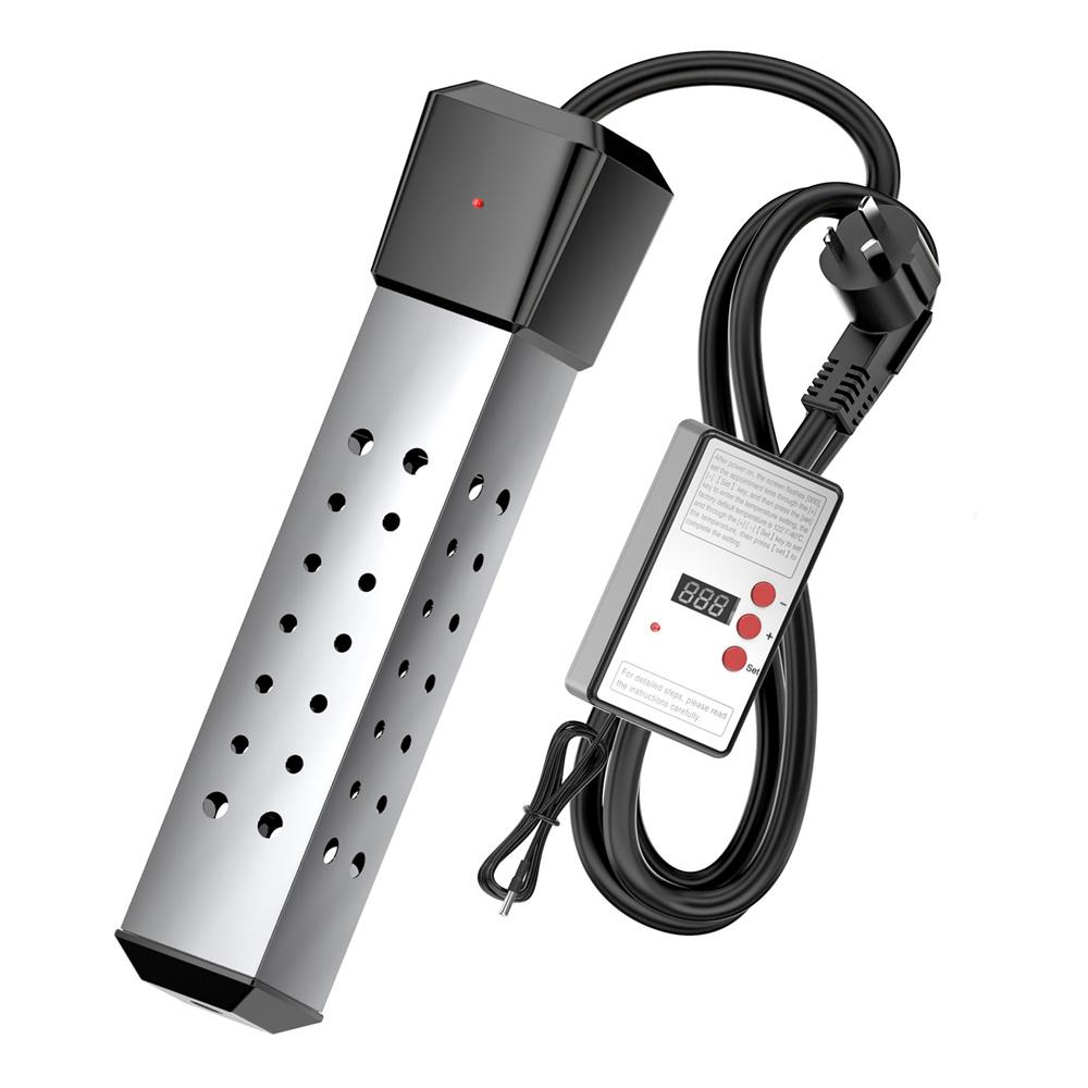 Portable Immersion Heater Element 2500W Hot Water Automatic Power Off