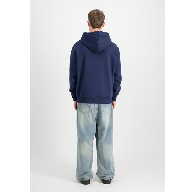 Толстовка Alpha Industries Dotted Small Logo Hoodie