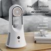 Blattloser Ventilator, USB-Kühlventilator, neuer geräuschloser Desktop-Klimaventilator mit 6 einstellbaren Geschwindigkeiten, abnehmbarer Aromatherapie-Box, Heimklimaventilator