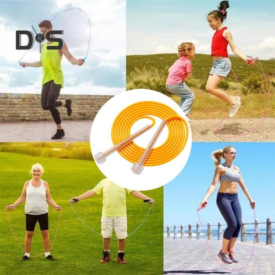 300CM švihadlo z PVC Nastavitelná protiskluzová rukojeť Bez zamotání Fyzikální testování Spalování tuků Studenti Trénink Děti Dospělí Fitness švihadlo