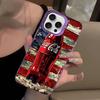 Hot C-Coca Drinks C-Cola For IPhone 17 16 15 14 Plus 13 12 11 Pro Max Matte Colorful Silver Phone Cover