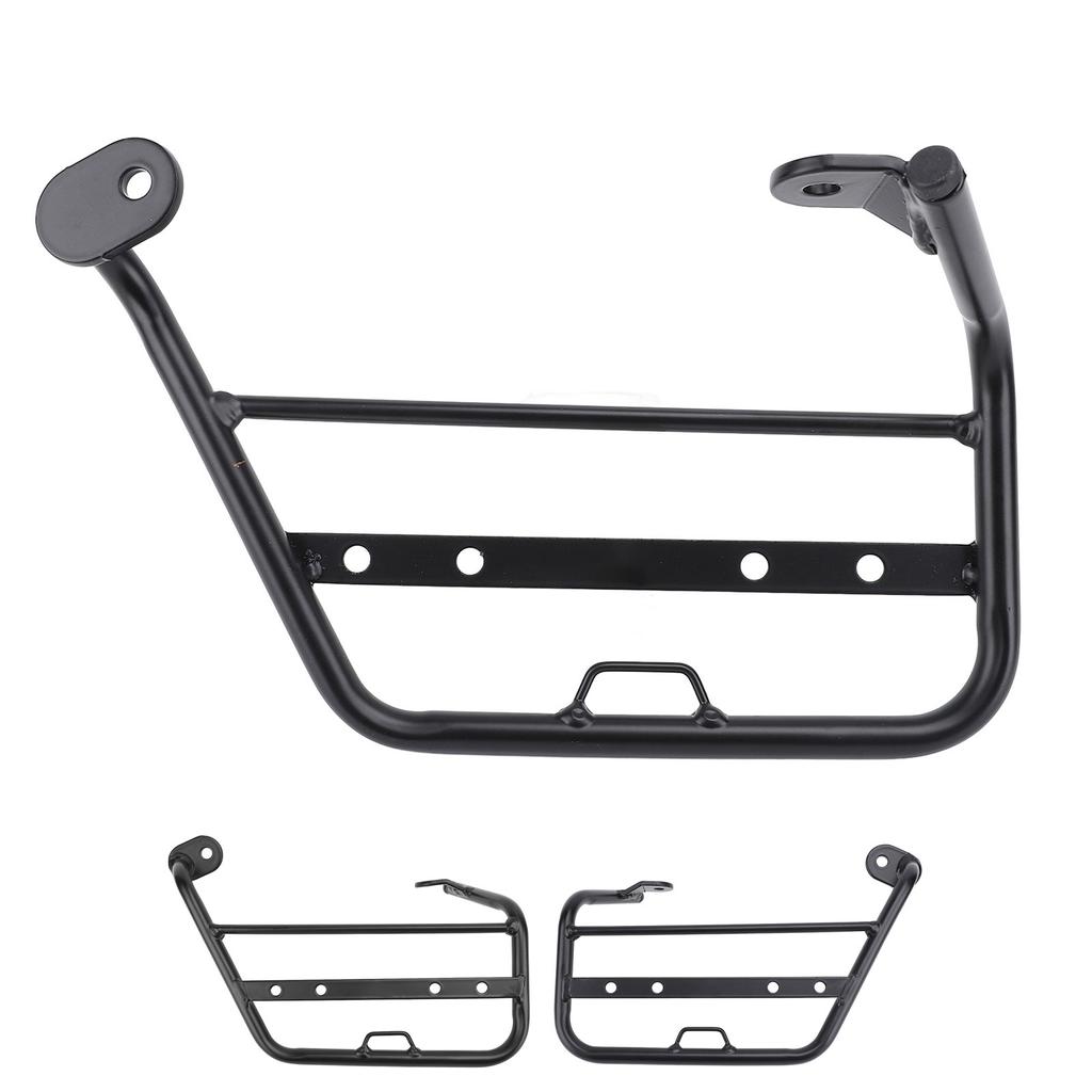 Motorcycle Side Luggage Rack Iron Strong Load Bearing Electrostatic Spraying Side Storage Rack for Z