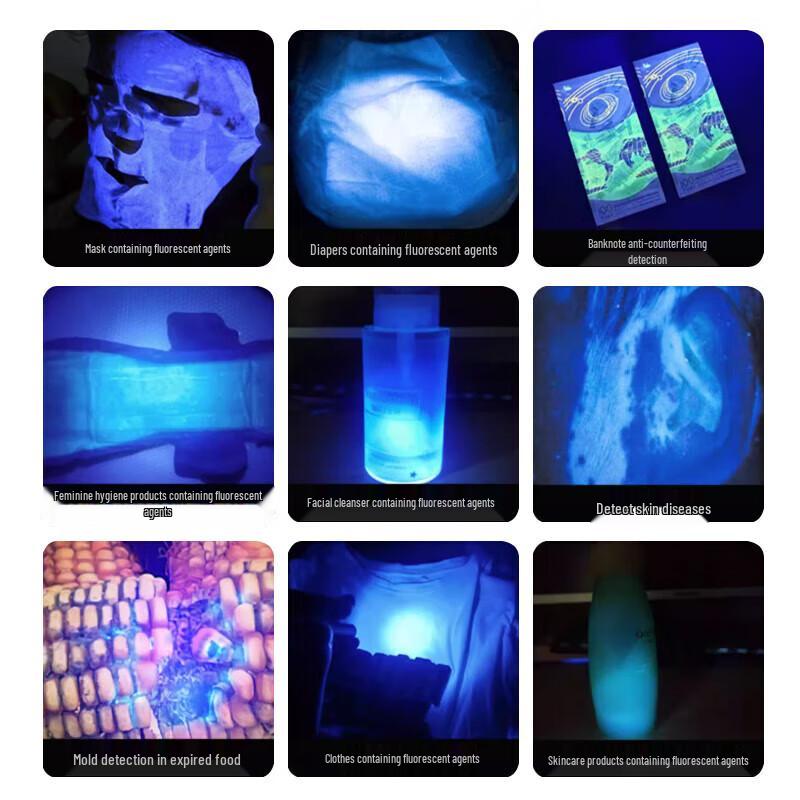SHENYU Dual-Source UV/LED Rechargeable Flashlight