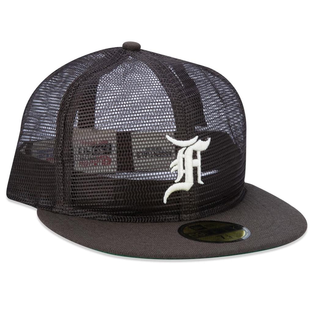 [New Era] Fear of God Essentials x Mesh Cap MESH 59FIFTY CAP [BROWN] (JP, number size, 60.5 cm)