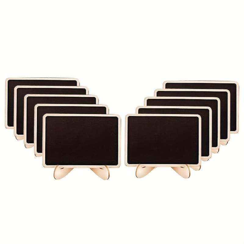 Small Square Wooden Blackboard, Desktop Decoration, Ideal for Wedding Celebration, Anniversary, Spring Summer Autumn Winter Gift