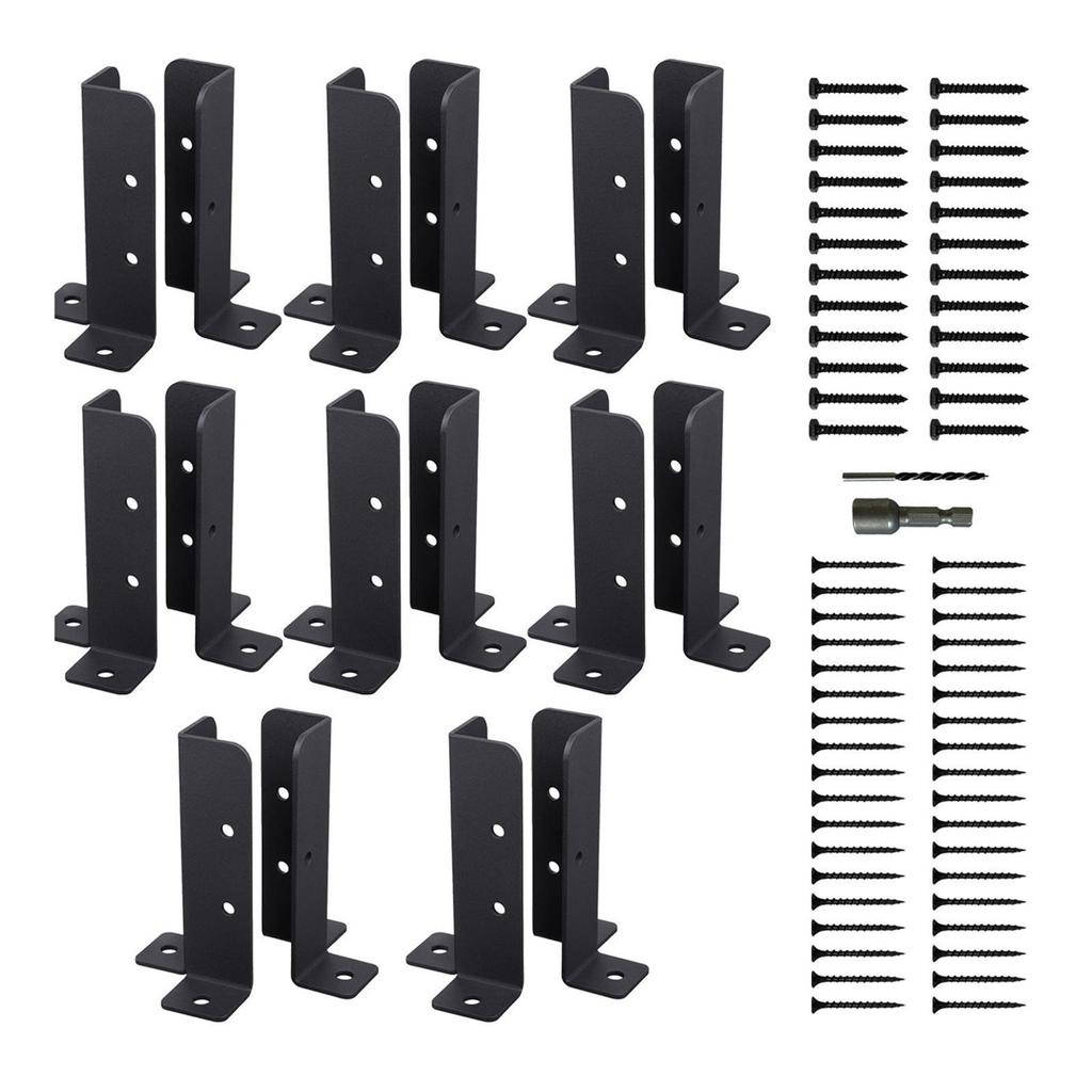 Post Base Bracket Hardware Rust Resistant Premium Deck Post Anchor Base Bracket Railing Post Bracket Fence Post Anchor Bracket