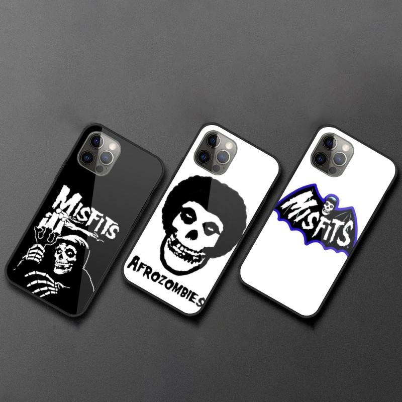 Cool Misfits Glenn Danzig Phone Case For IPhone 14 13 12 11 XS X 8 7 6 Plus Mini Pro Max SE 2022 Black PC TPU Glass Phone Cover