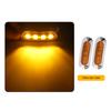2Pcs 12V-24V Boat Navigation Led Boat Navigation Lights Waterproof For Marine Yacht Boat Signal Lamp