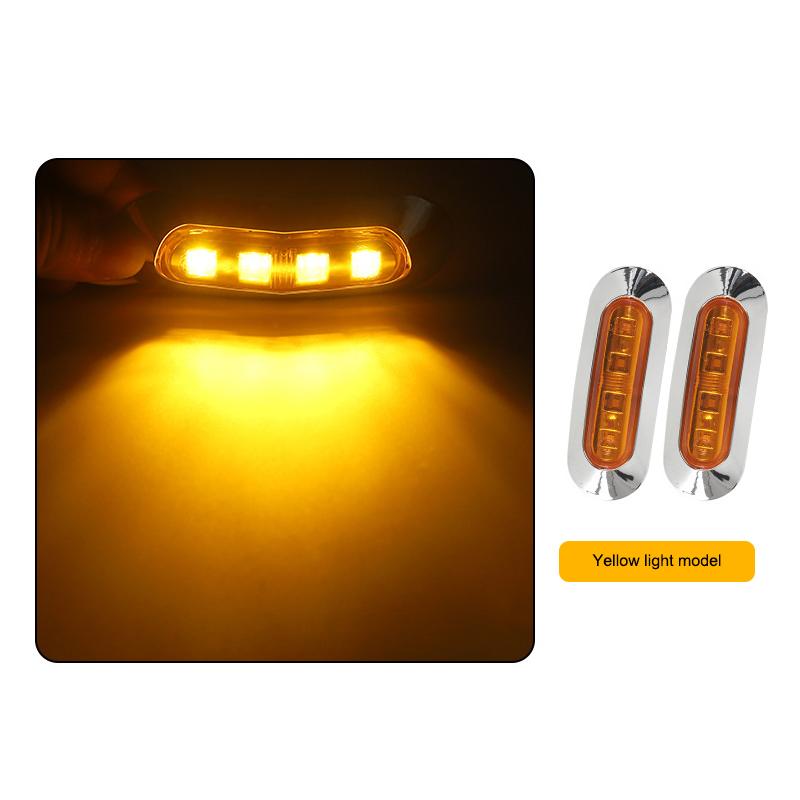 2Pcs 12V-24V Boat Navigation Led Boat Navigation Lights Waterproof For Marine Yacht Boat Signal Lamp