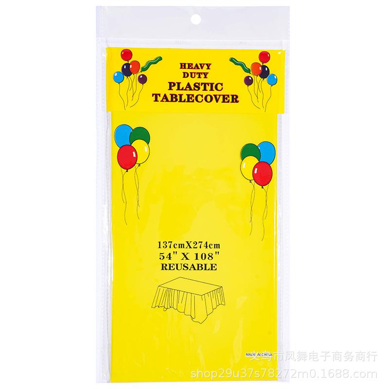 Popular Solid Color Tablecloth Restaurant Tablecloth Disposable Party Table Tablecloth Party Decoration Supplies Disposable Tablecloth