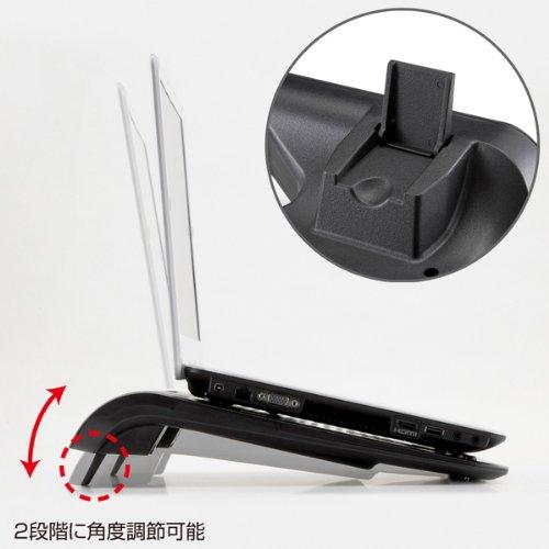 SANWA SUPPLY Almofada de resfriamento para notebook (com Função Turbo) TK-CLN19U