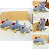 Shark Chicken Plush Toy Soft Stuffed Animal Gift For Kids And Teens